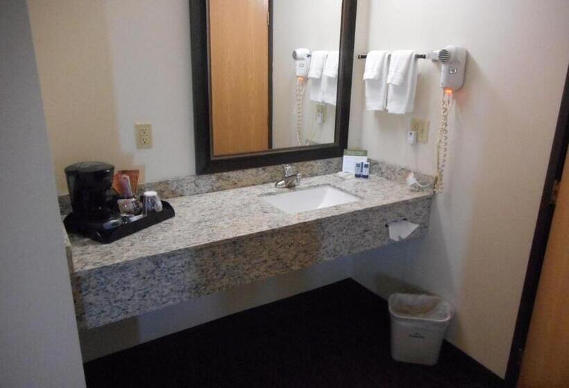 اتاق استاندارد با تخت بزرگ, Americinn By Wyndham Princeton Mn