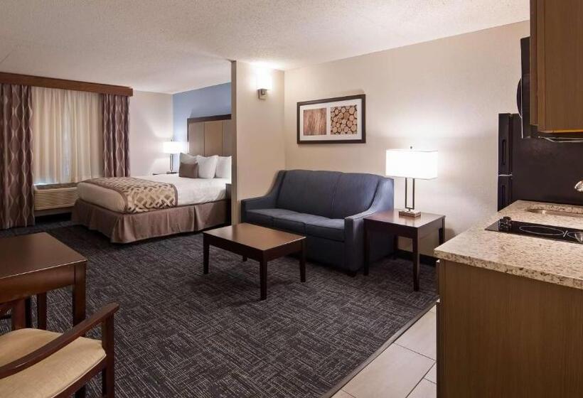 Standard Room with Kitchen, Best Western Plus Flint Airport Inn & Suites