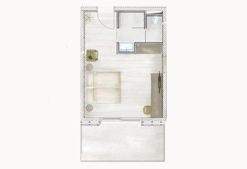 اتاق لوکس, Skilodge Oberlech