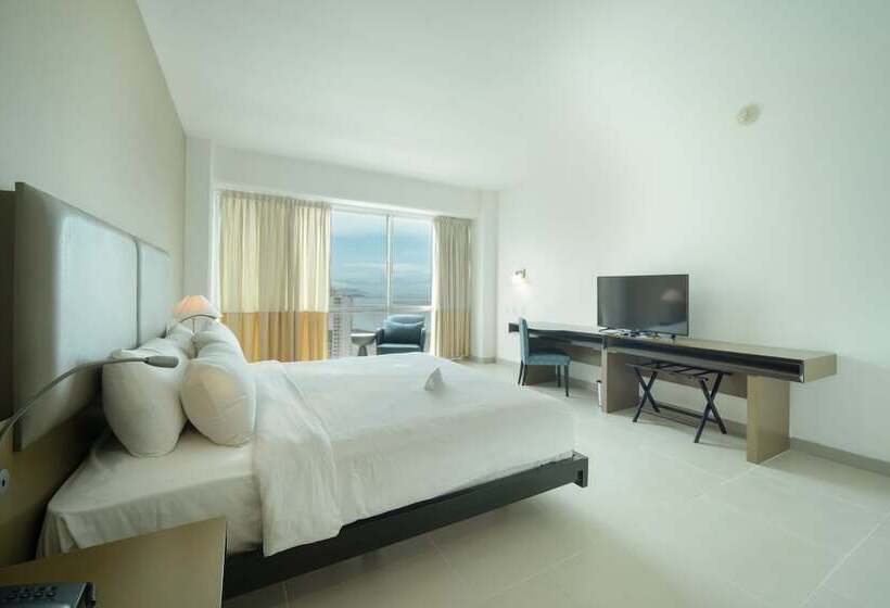 חדר אקזקיוטיב נוף לים, Decapolis Hotel Panama City