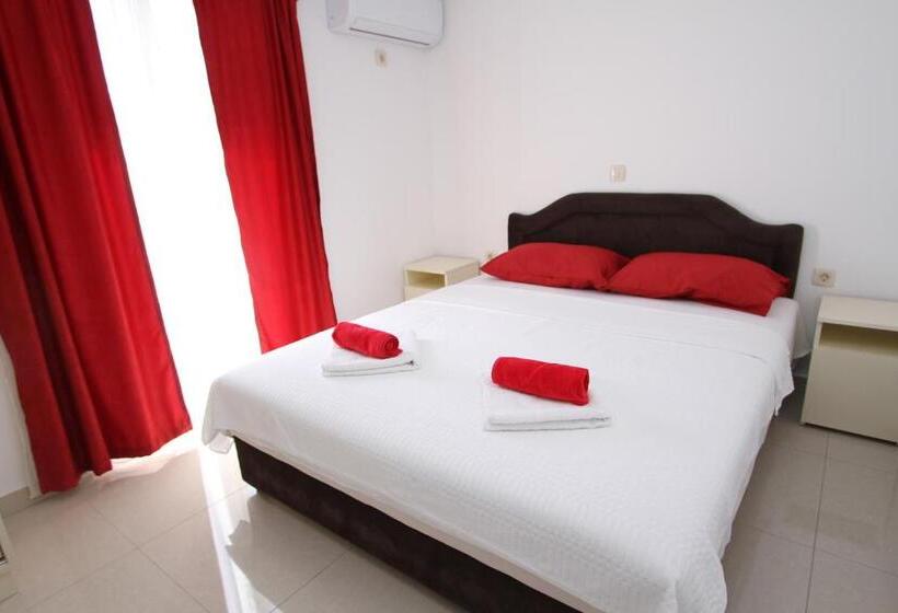 اتاق لوکس با بالکن و چشم‌انداز دریا, Villa Hera