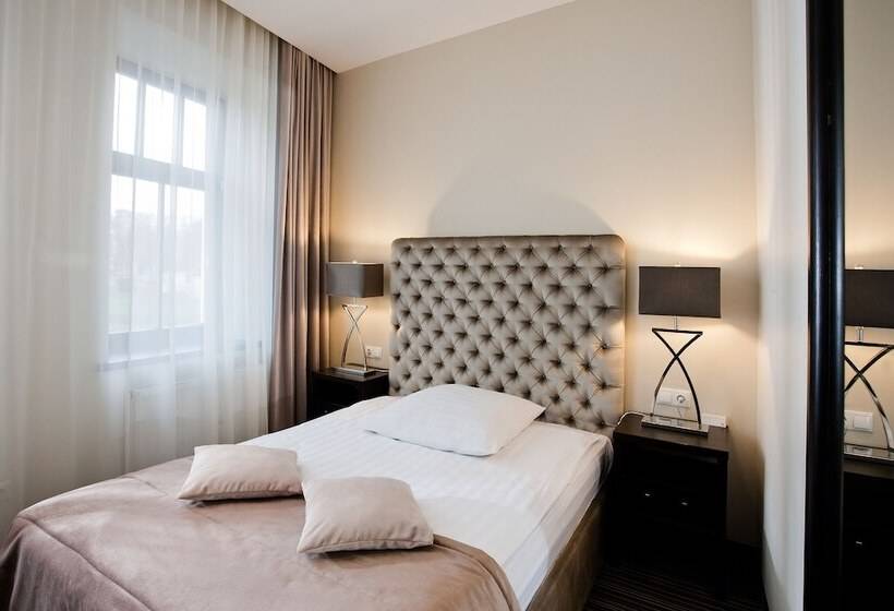 اتاق استاندارد یک نفره, Amberton Cathedral Square Hotel Vilnius