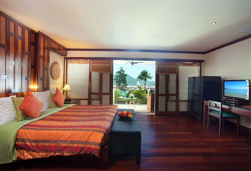 اتاق لوکس با چشم‌انداز دریا, Baan Yin Dee Boutique Resort Phuket   Sha Plus