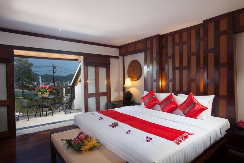 اتاق لوکس با چشم‌انداز دریا, Baan Yin Dee Boutique Resort Phuket   Sha Plus