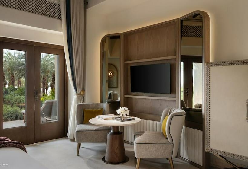 Standardzimmer Doppelbett mit Ausblick, Bab Al Shams, A Rare Finds Desert Resort, Dubai