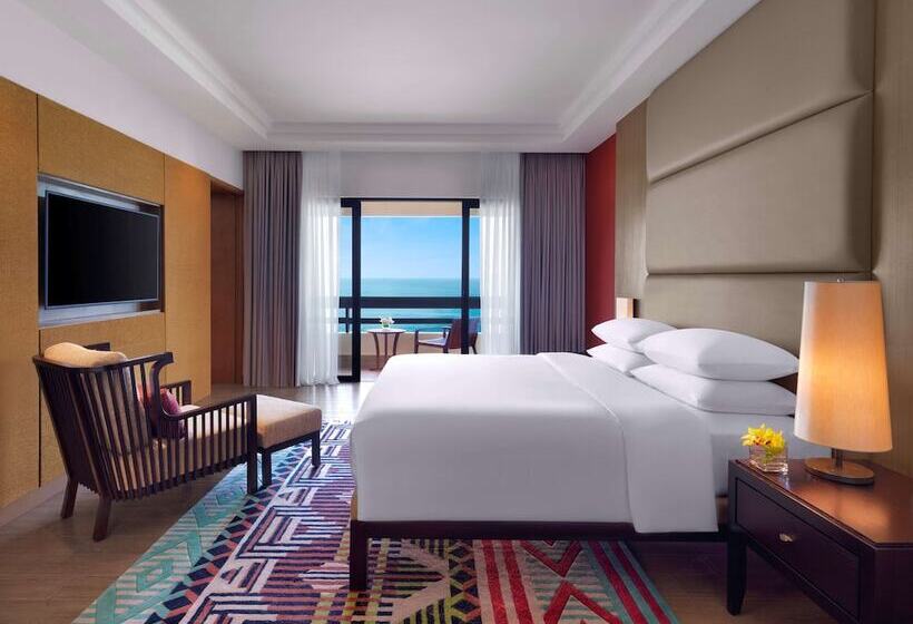 اتاق استاندارد با تخت دوبل و چشم‌انداز دریا, Hyatt Regency Kuantan Resort