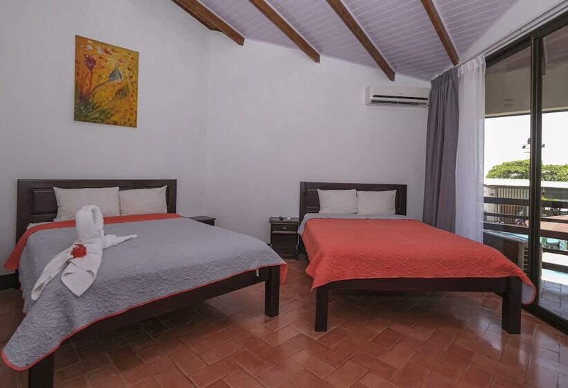 اتاق استاندارد با چشم‌انداز استخر, Terraza Del Pacifico