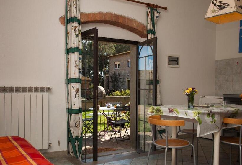 آپارتمان 1 خوابه با چشم‌انداز باغ, Agriturismo La Valentina Nuova