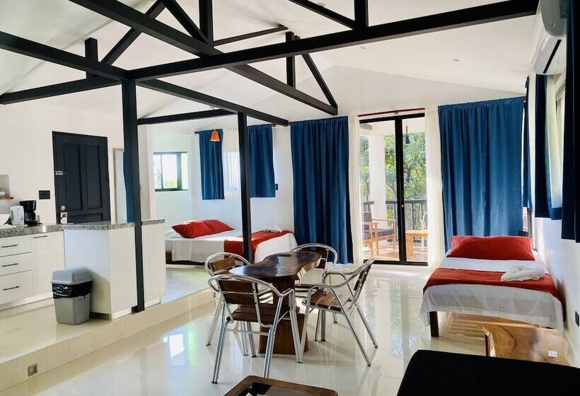 带露台的标准工作室, Fuego Lodge
