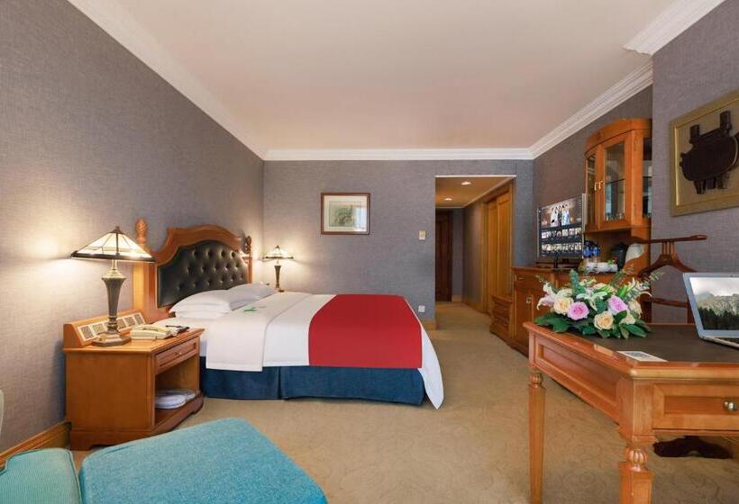 اتاق اجرایی با تخت بزرگ, Grand Noble Hotel Dongguan