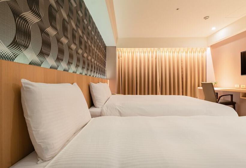 اتاق استاندارد سه نفره, Guide Hotel Taipei Fuxing North