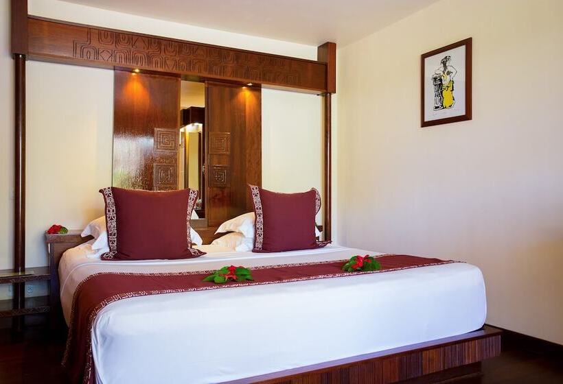 اتاق استاندارد با چشم‌انداز باغ, Manava Beach Resort & Spa Moorea