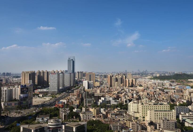 اتاق استاندارد با 2 تخت دوبل, Sheraton Dongguan