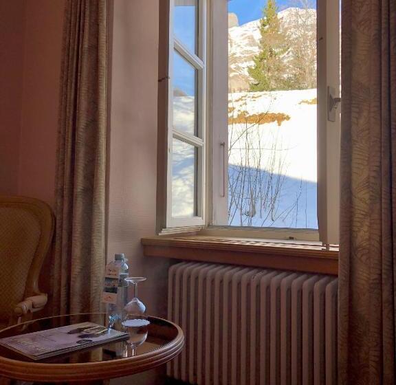 スタンダードシングルルーム, Thermal Hotels & Walliser Alpentherme Leukerbad