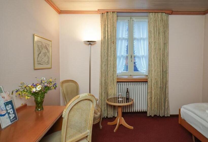 スタンダードシングルルーム, Thermal Hotels & Walliser Alpentherme Leukerbad