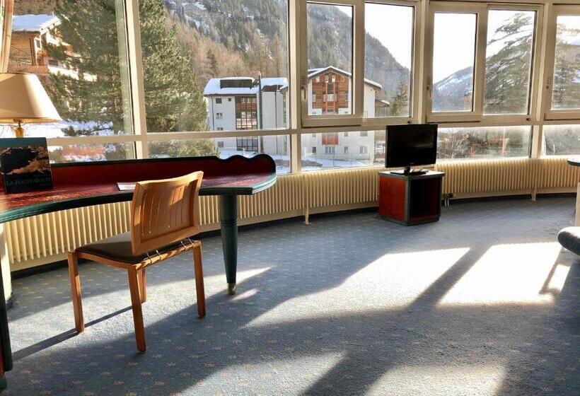 パノラミックビューのジュニアスイート, Thermal Hotels & Walliser Alpentherme Leukerbad