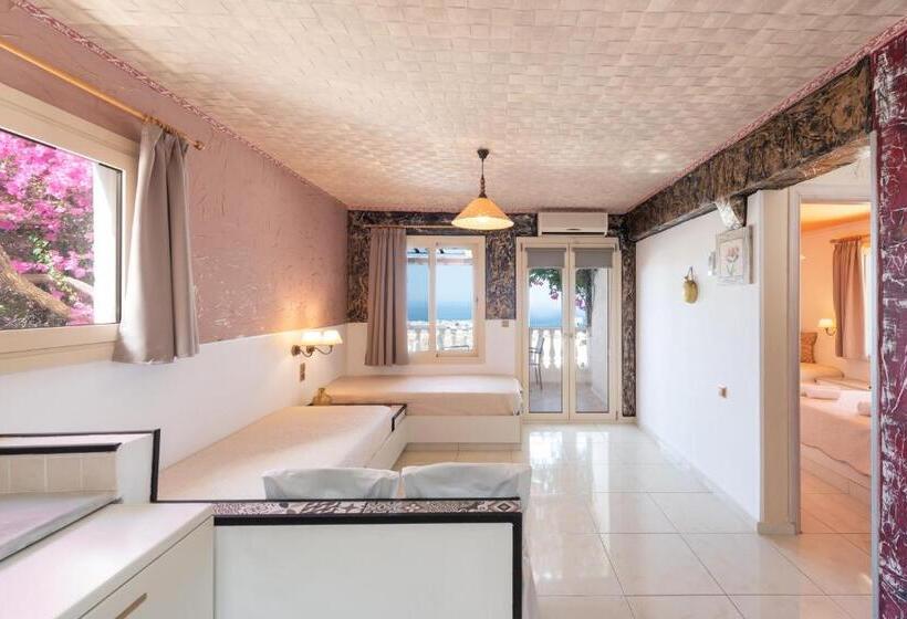 آپارتمان 1 خوابه با چشم‌انداز دریا, Korifi Apts & Std Adults Only