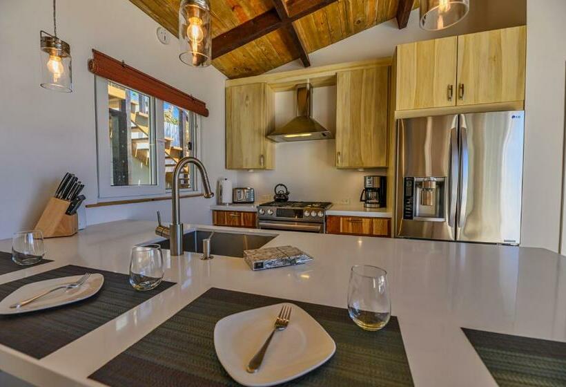 ویلای سوپریور 1 خوابه, Villa Topaz Above West Bay With 360 Degree Views!
