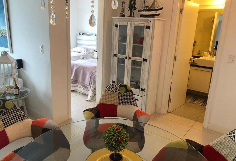 آپارتمان 1 خوابه با چشم‌انداز دریا, Punta Del Este Lux Tower