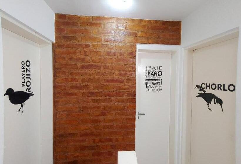 اتاق استاندارد با سرویس بهداشتی مشترک, Ruca Kiñe Hostel