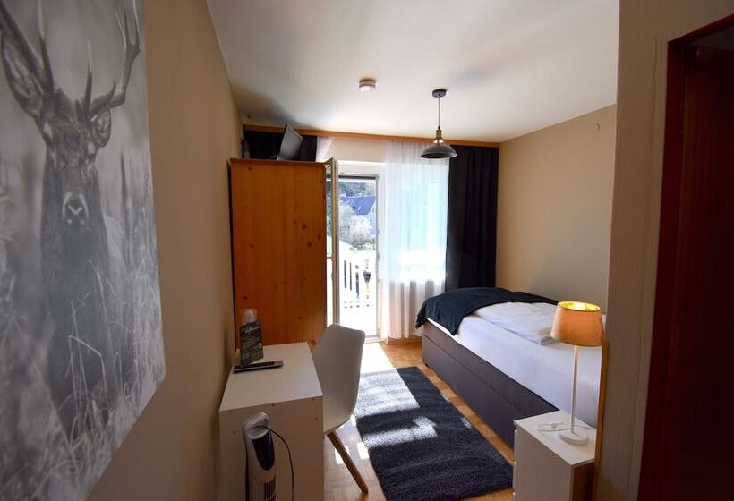 Standard Enkeltværelse m. Balkon, Rooms & Amoria Spa For Adults Only   Hotel Jägerhof Wörthersee