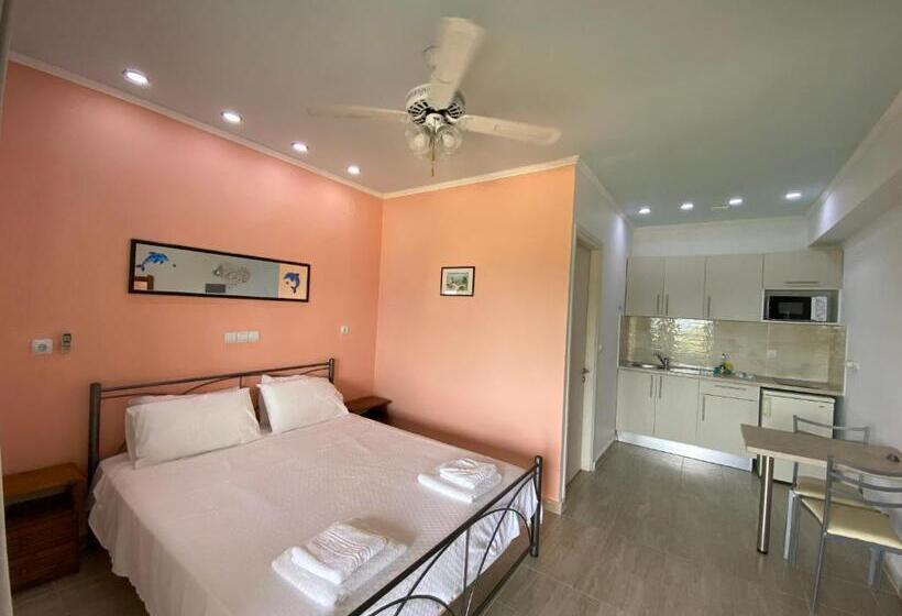 استودیوی استاندارد با چشم‌انداز دریا, Corfu Andromaches Holiday Apartments