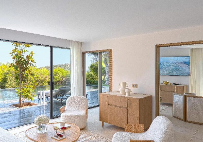 ویلای یک اتاق خوابه با استخر شنا, Cape Sounio, A Grecotel Resort To Live