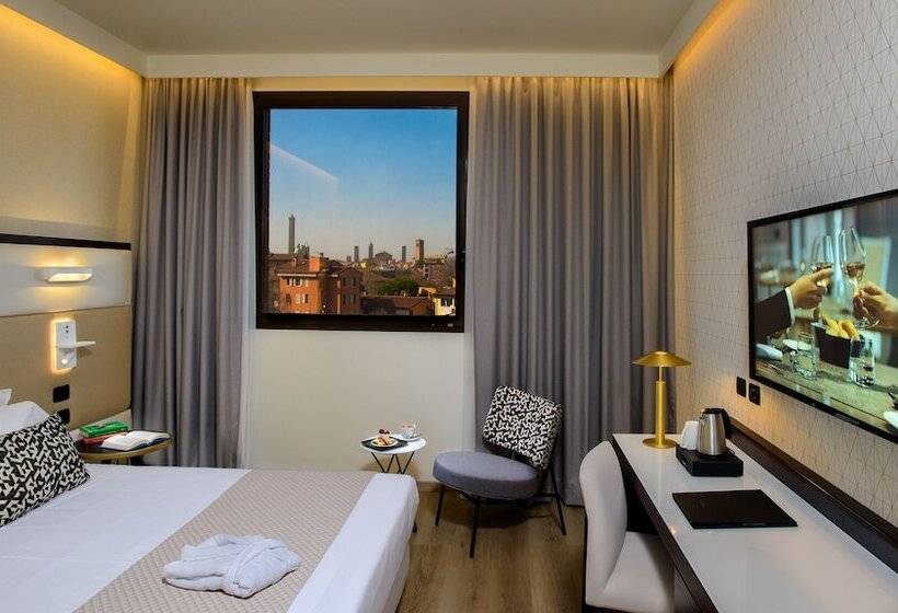 اتاق سوپریور با چشم‌انداز شهر, Aemilia Hotel Bologna