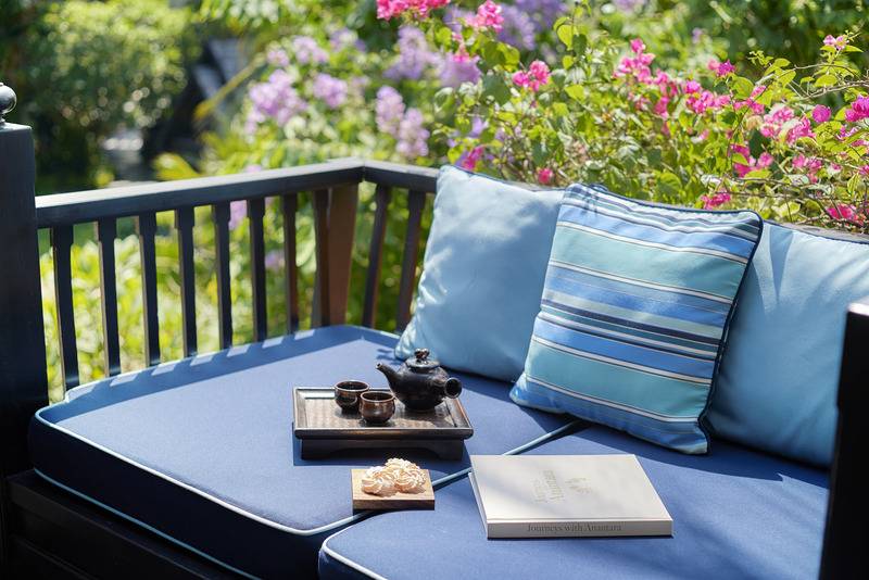 اتاق لوکس با چشم‌انداز باغ, Anantara Bophut Koh Samui Resort