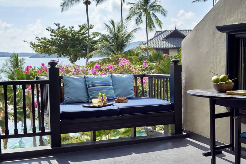 اتاق لوکس با چشم‌انداز دریا, Anantara Bophut Koh Samui Resort
