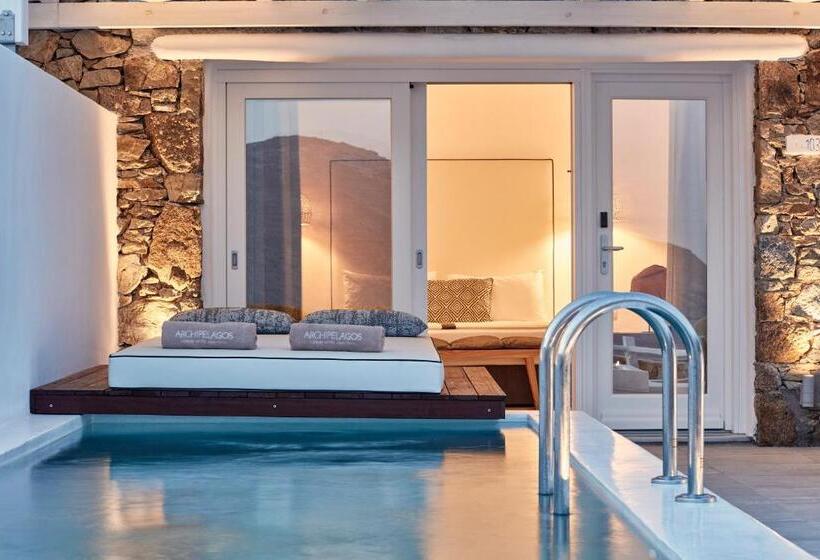 سوییت با چشم‌انداز دریا, Archipelagos Hotel   Small Luxury Hotels Of The World