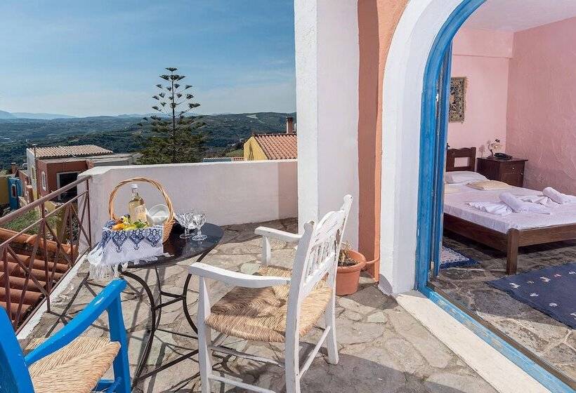 Habitación Estándar Individual, Arolithos Traditional Cretan Village