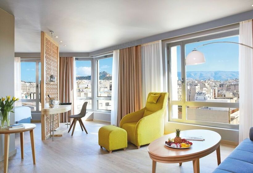 سوییت جونیور با چشم‌انداز شهر, Wyndham Grand Athens