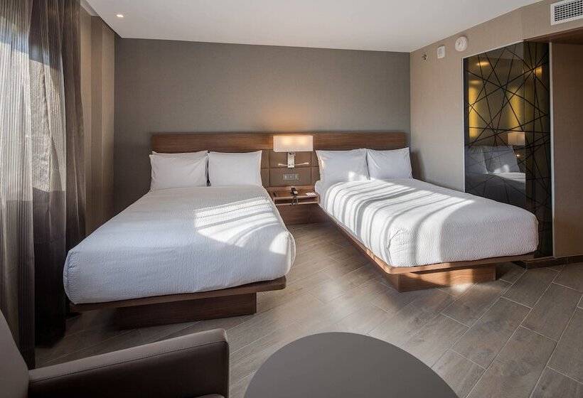 اتاق استاندارد با 2 تخت دوبل, Ac Hotel By Marriott Guadalajara Expo