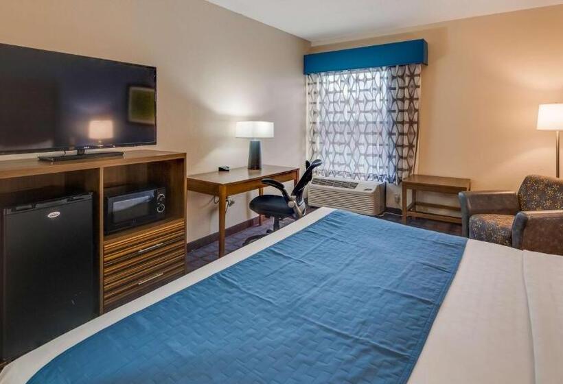 غرفة قياسية سرير كينج لذوى الإحتياجات الخاصة, Best Western Fishers/indianapolis Area