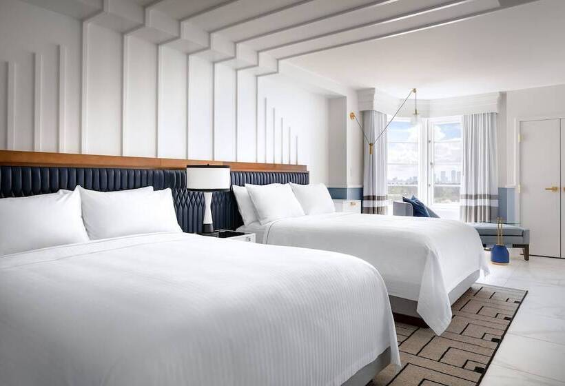 اتاق استاندارد با 2 تخت دوبل, Cadillac Hotel & Beach Club, Autograph Collection