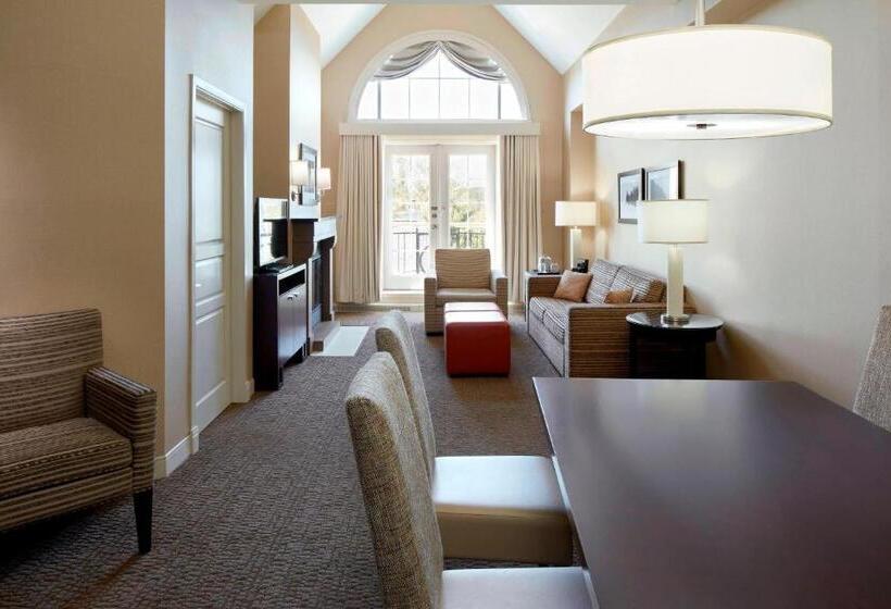 Suite Cama King, Le Westin Tremblant