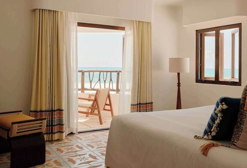 اتاق لوکس با چشم‌انداز دریا, Maroma, A Belmond Hotel, Riviera Maya