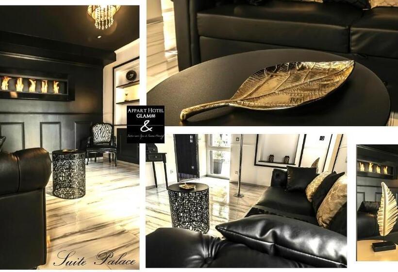 آپارتمان سوپریور 1 خوابه, Appart Hotel Glam88 Suites Avec Spa Et Sauna Privatif