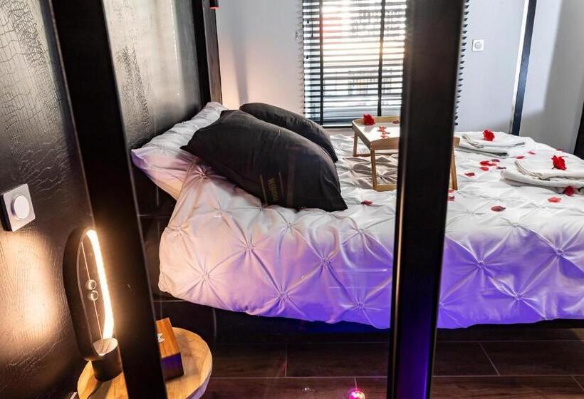 آپارتمان 1 خوابه, Appart Hotel Glam88 Suites Avec Spa Et Sauna Privatif