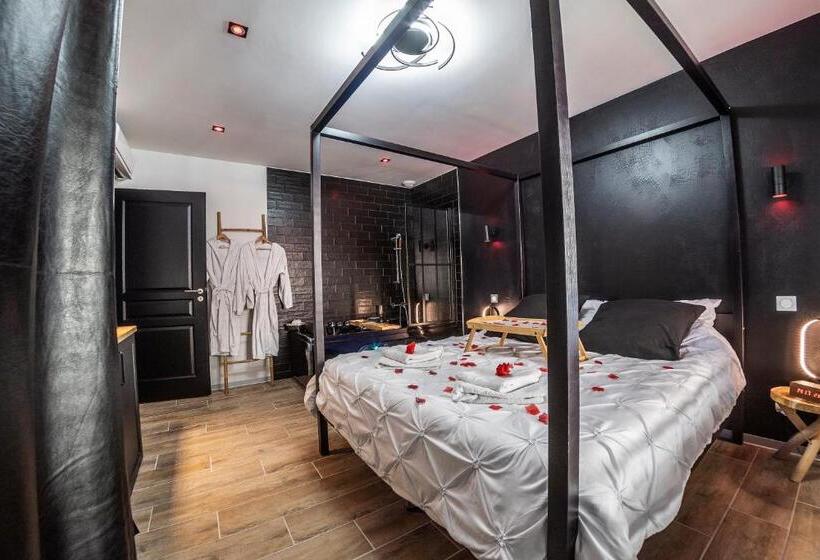 آپارتمان 1 خوابه, Appart Hotel Glam88 Suites Avec Spa Et Sauna Privatif