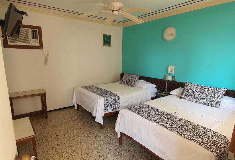 اتاق استاندارد با 2 تخت دوبل, Atlantico A 150 Mts De Playa Martí