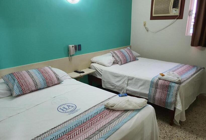 اتاق استاندارد با 2 تخت دوبل, Atlantico A 150 Mts De Playa Martí