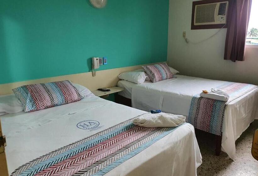 اتاق استاندارد با 2 تخت دوبل, Atlantico A 150 Mts De Playa Martí