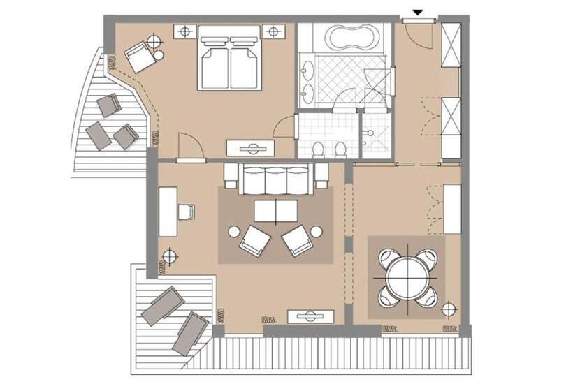 سوییت, Althoff Seehotel überfahrt