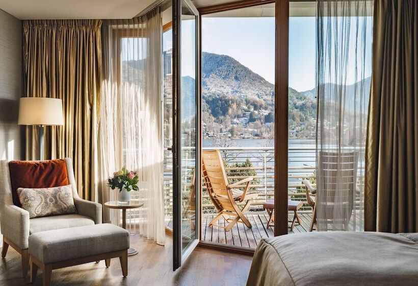 اتاق لوکس با چشم‌انداز دریاچه, Althoff Seehotel überfahrt