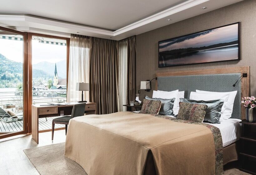 سوییت جونیور با چشم‌انداز دریاچه, Althoff Seehotel überfahrt