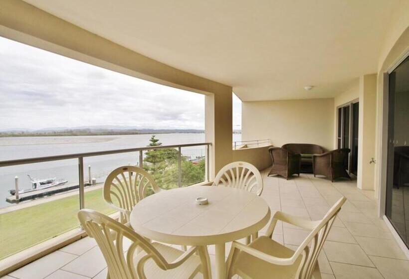 آپارتمان 3 خوابه, Riverside Holiday Apartments