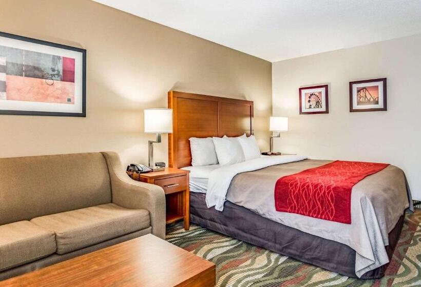 Habitación Estándar Cama King Adaptada para personas con movilidad reducida, Comfort Inn & Suites Lookout Mountain