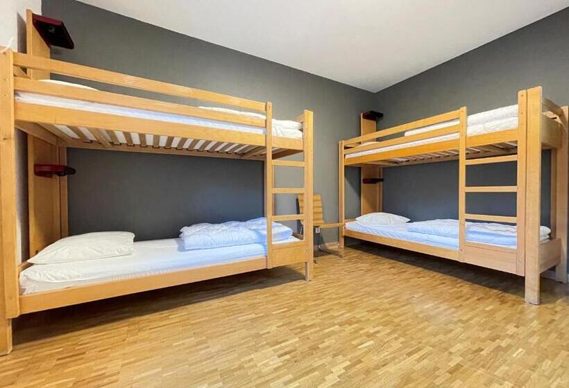 سرير فى غرفة مشتركه, Geneva Hostel